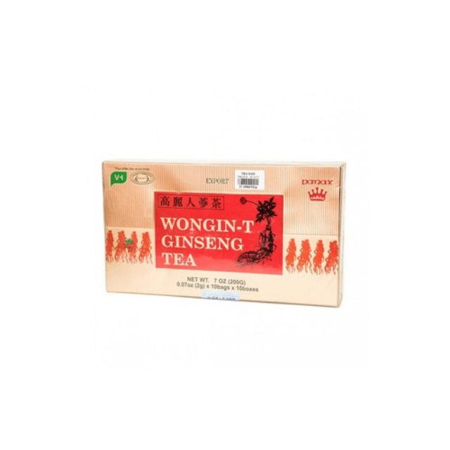 Trà Nhân Sâm Hàn Quốc Wongin T Ginseng Tea (10 hộp x 10 gói x 2g) H215