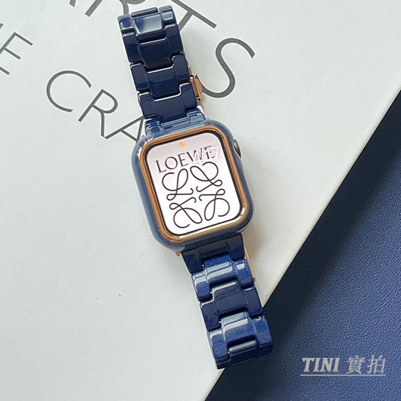 Dây đeo acrylic 38mm/40mm/41mm/42mm/44mm/45mm cho đồng hồ Apple Watch Series iWatch 7/ 5/ 4/ 3/SE