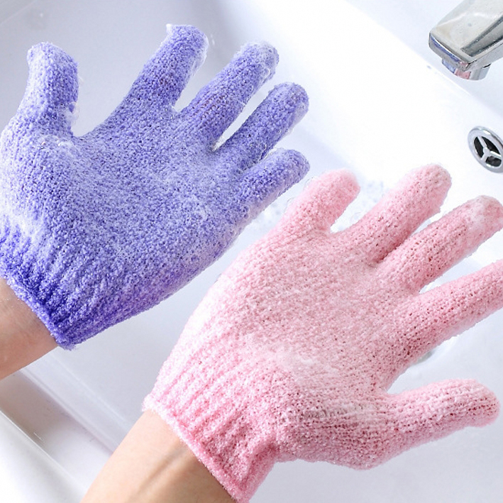 1 găng tay tẩy tế bào chết khi tắm tiện lợi
