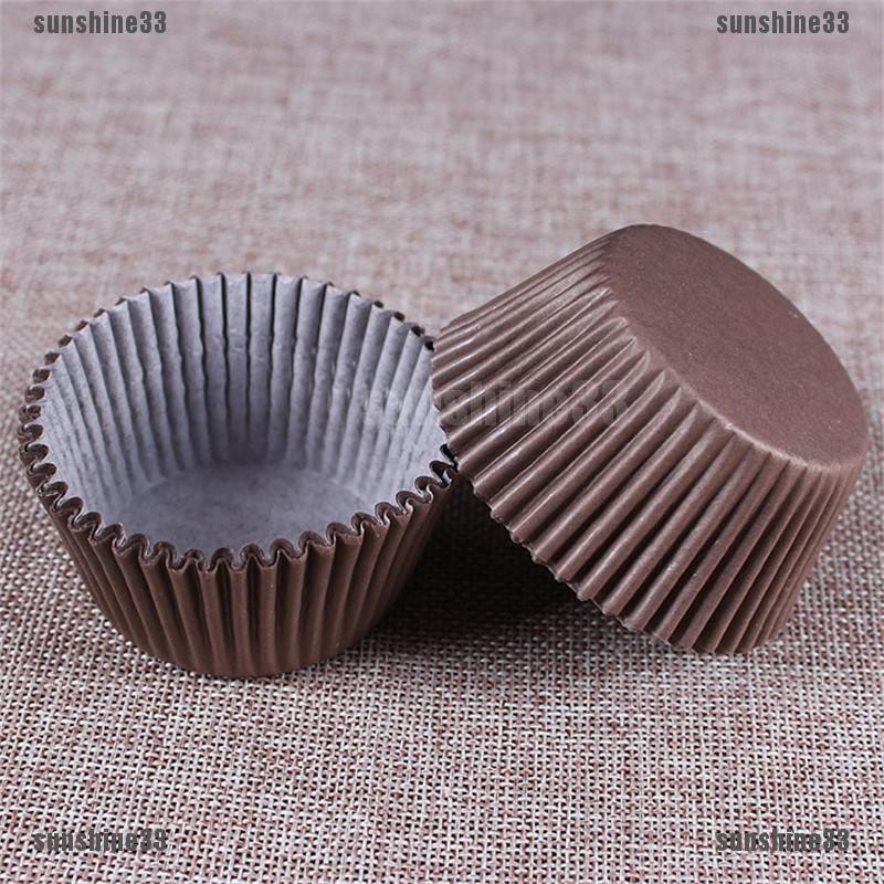 100 Ly Giấy Làm Bánh Cupcake