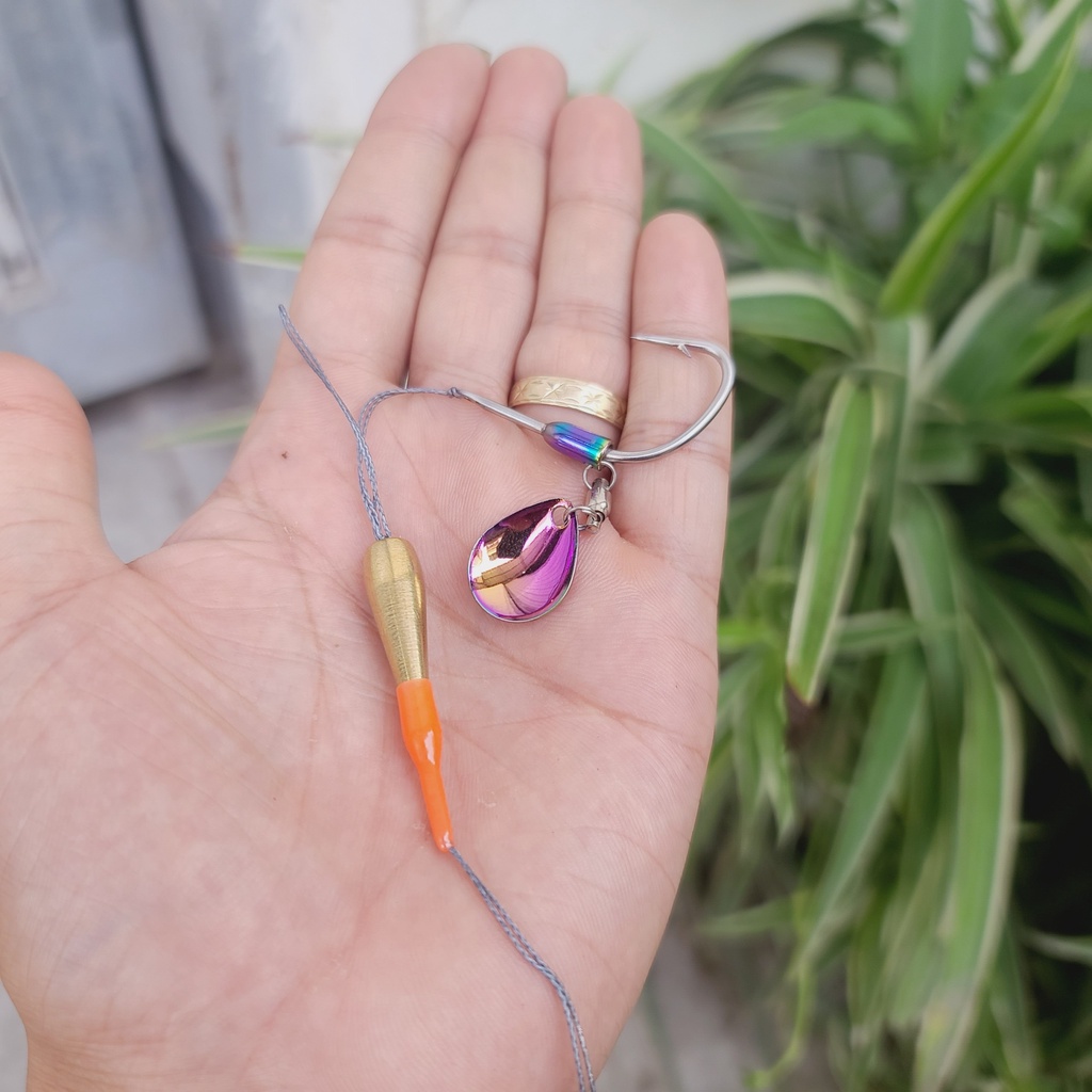 Lưỡi Câu Lóc Bằng Nhái Thật Cao Cấp Titan Chống Xoay