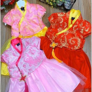 Hanbok cho bé gái ngắn tay