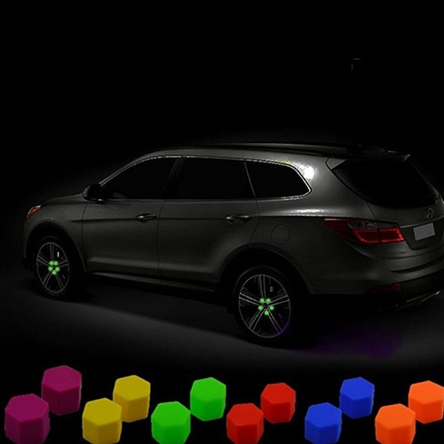 Bộ 20 nắp chụp vít bánh xe hơi bằng silicon 19mm