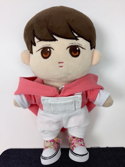 Áo hoodie cho doll - Yếm cho doll 20cm (Set quần áo cho doll - Outfit cho doll)