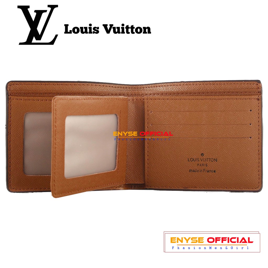 Ví Da Louis Vuitton Dạng Gập Sang Trọng Cho Nam