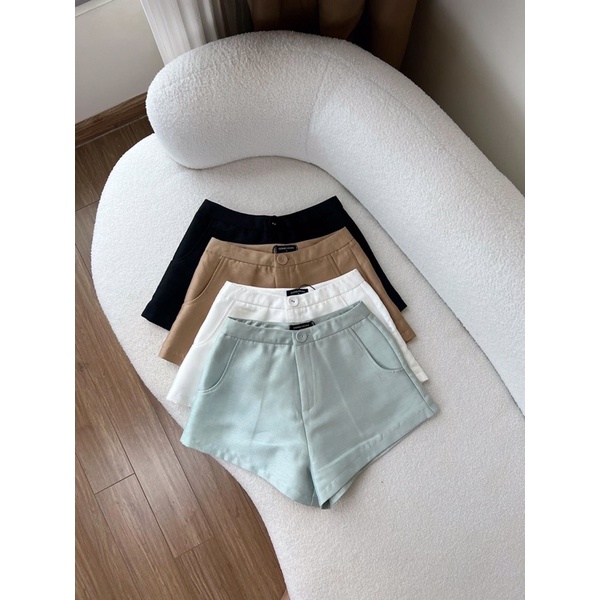 Áo crop jacket & quần short mini boxer
