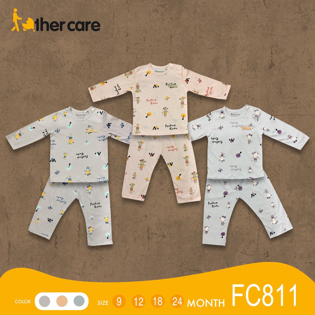 Bộ Quần Áo Trẻ em DT FatherCare Cài Vai- Chuột Ballet FC811