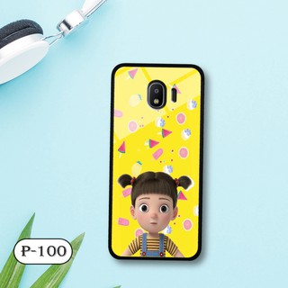 Ốp lưng kính Samsung Galaxy J2 Core-3D cute