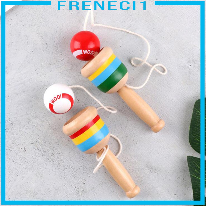 Cốc Gỗ Kendama 1 Phong Cách Nhật Bản Cổ Điển