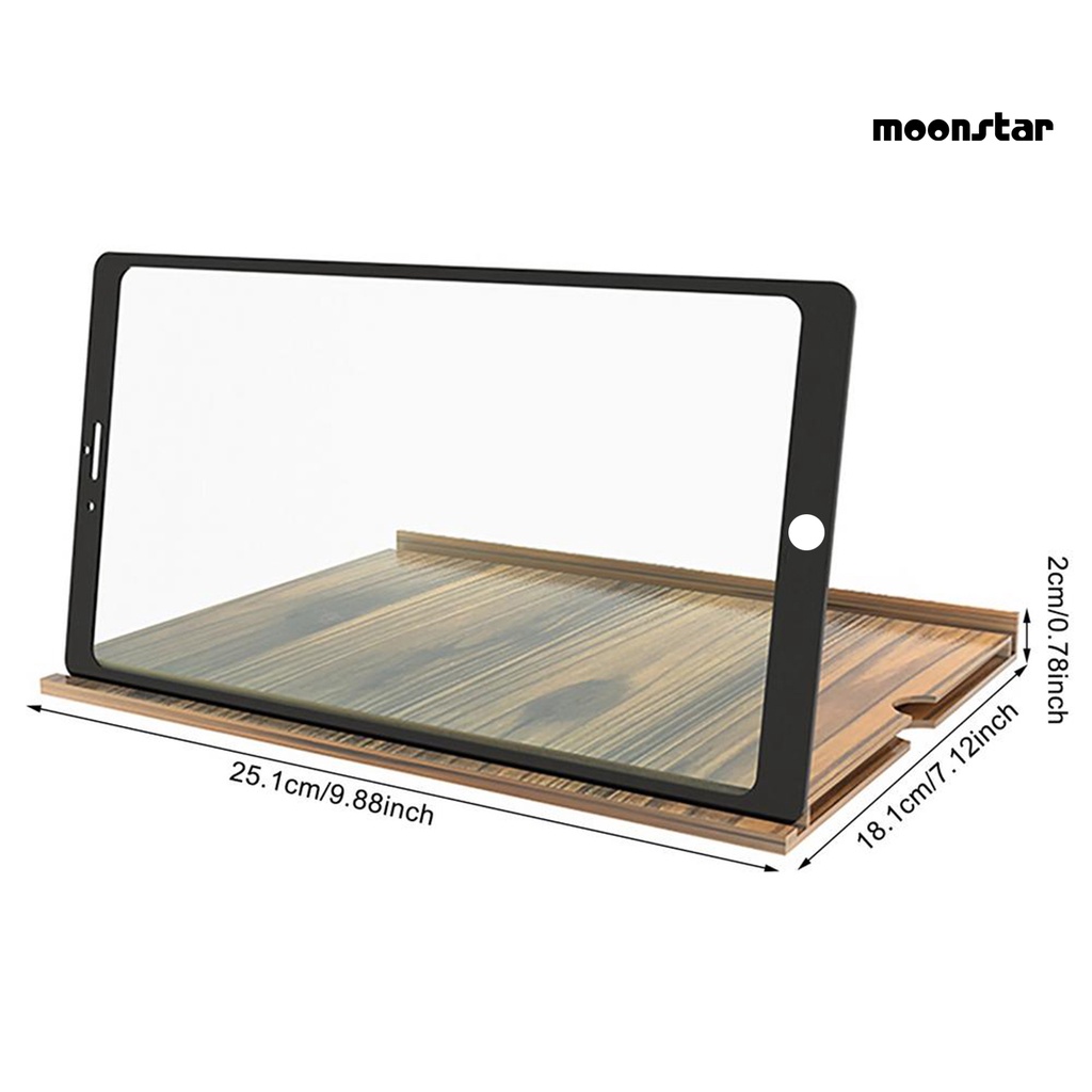 MNmoonstar 12-inch Ultra-Clear Phone Screen Magnifier Magnifying Device with 3D HD Vision