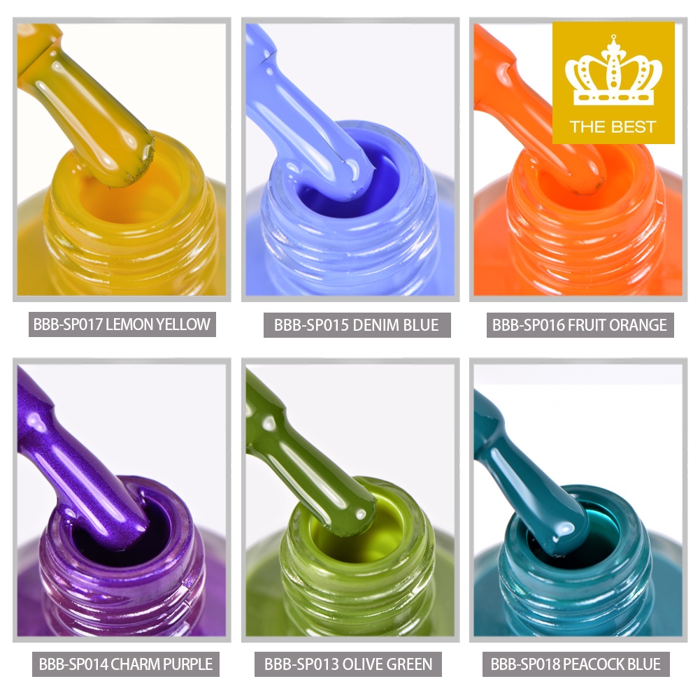 Lọ sơn in họa tiết dễ sử dụng 6 màu tùy chọn