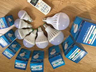 Đèn Led tròn siêu tiết kiệm điện, (Ánh sáng trắng/vàng, 3w-5w-7w-9w-12w-15w-18w)