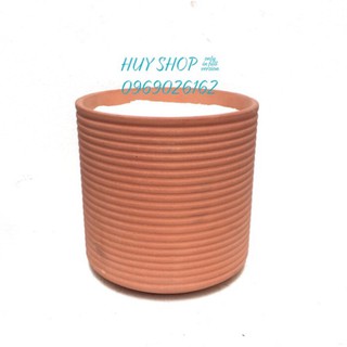 Chậu Gốm Sứ ĐỎ trồng cây tiểu cảnh (KHÔNG CÓ LỖ THOÁT NƯỚC)