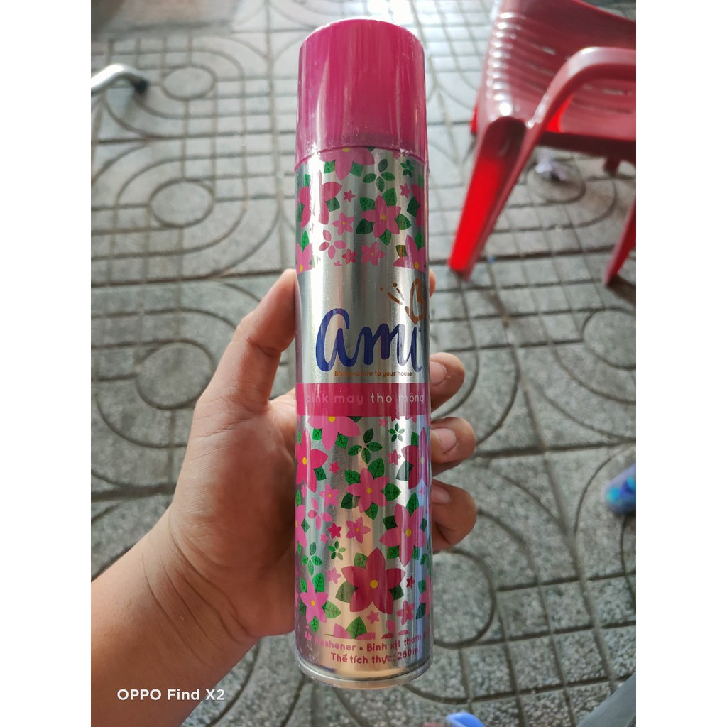 Nước xịt phòng Ami chai 280ml