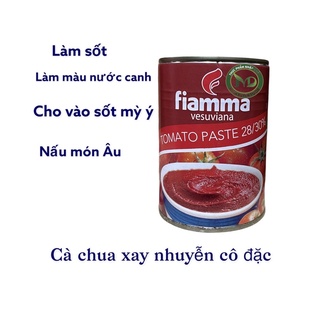 Cà chua xay nhuyễn cô đặc Paste Fiamma 400g,800g TP Minh Duyên