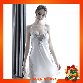 Váy ngủ lụa sexy 2 dây quyến rũ ms5005