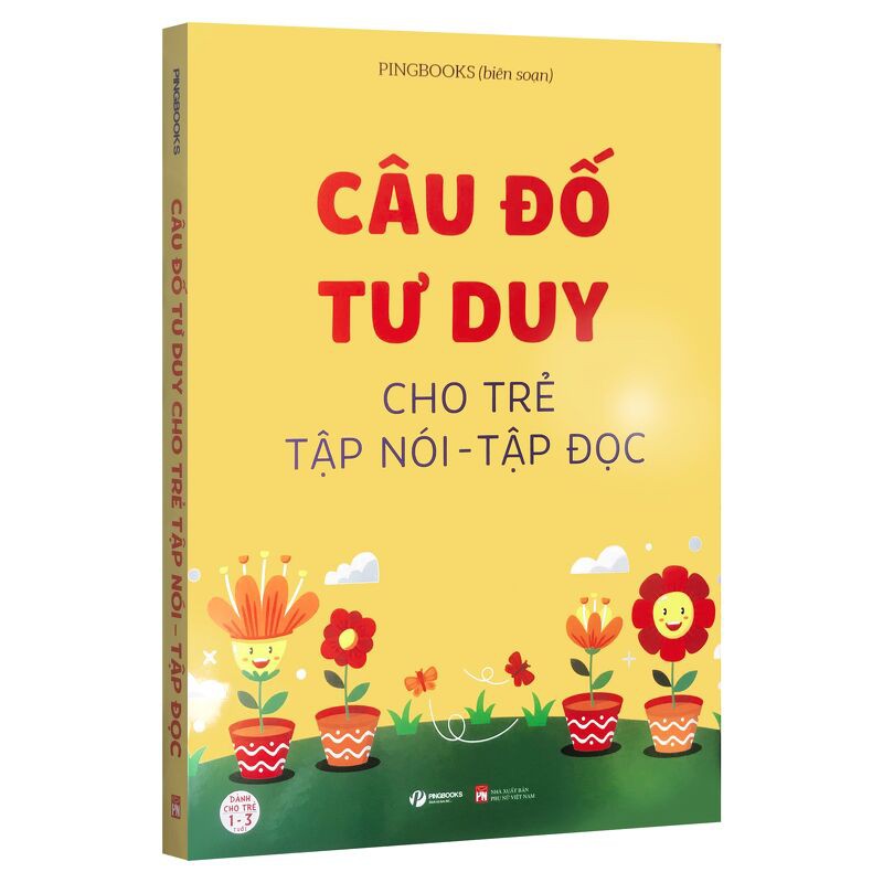 Sách - Câu đố tư duy cho trẻ tập nói - tập đọc