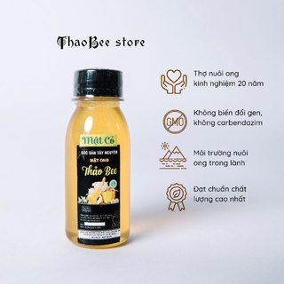 Mật ong nguyên chất 100ml ( Bạc hà/ Hoa nhãn/ Cỏ Kim/ Tràm)