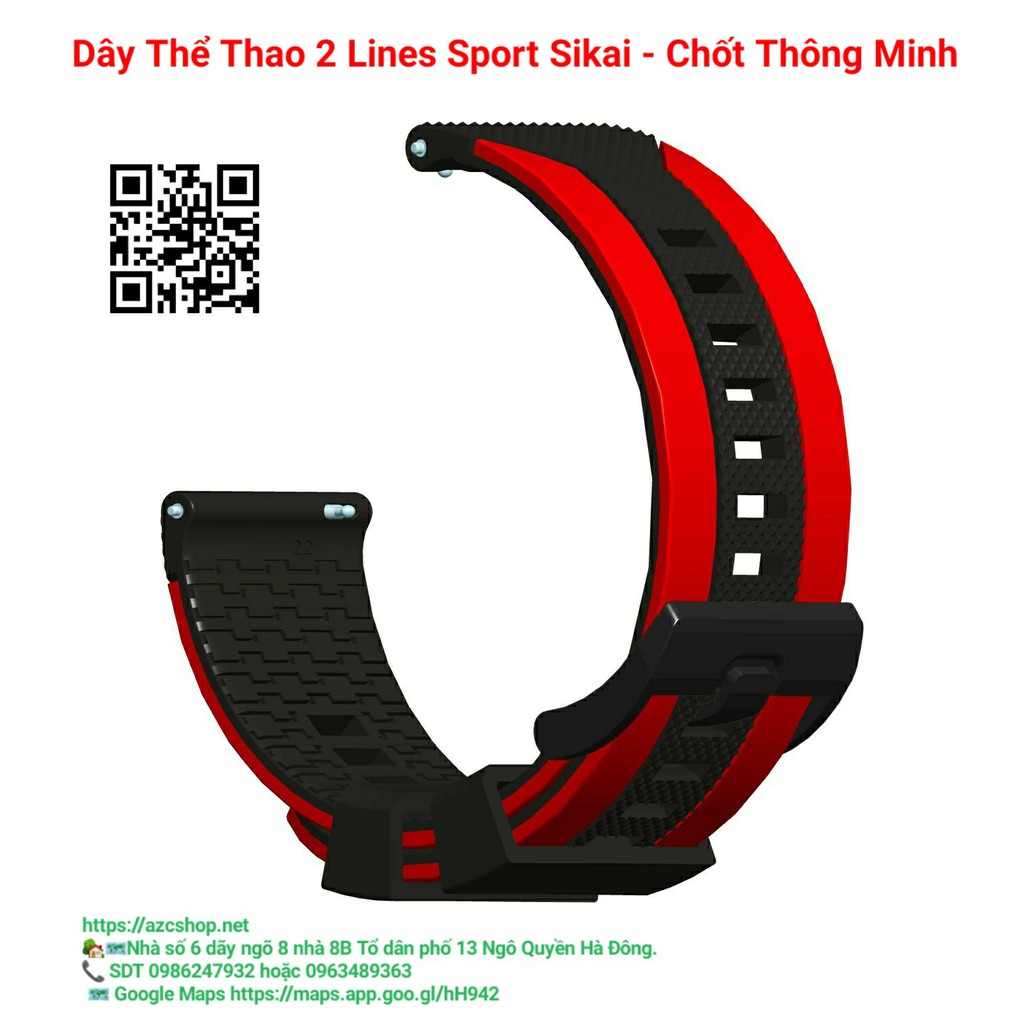 Dây Thể Thảo 2 Lines Sport Sikai - Chốt Thông Minh