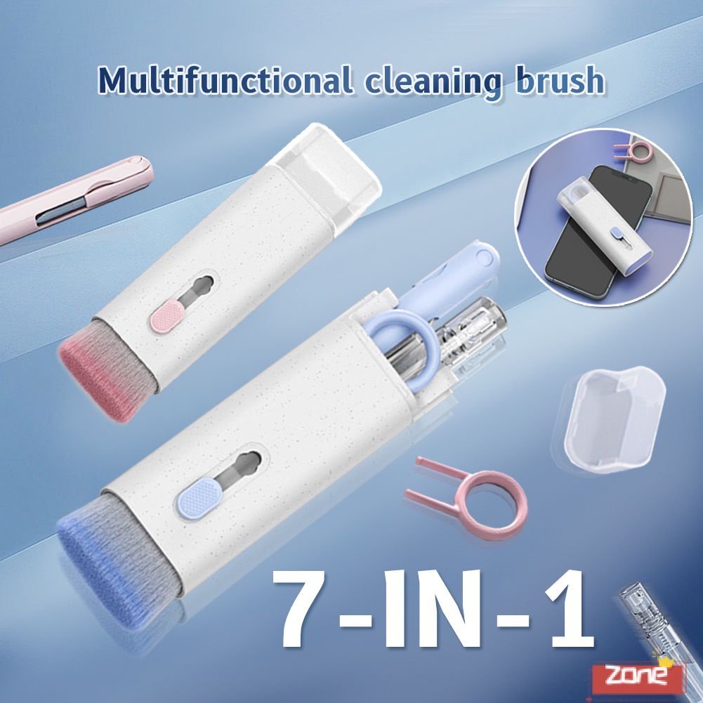 7 Trong 1 Đa Chức Năng Bàn Phím Bộ Vệ Sinh Dành Cho Airpods Tai Nghe Bluetooth Bút Vệ Sinh Bàn Chải Máy Tính điện Thoại Di Động Khe Cắm Thẻ Vệ Sinh 'Vùng