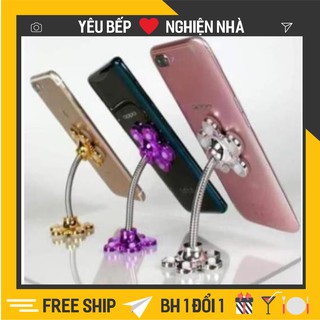 Giá đỡ điện thoại vip bông hoa lò xo z07