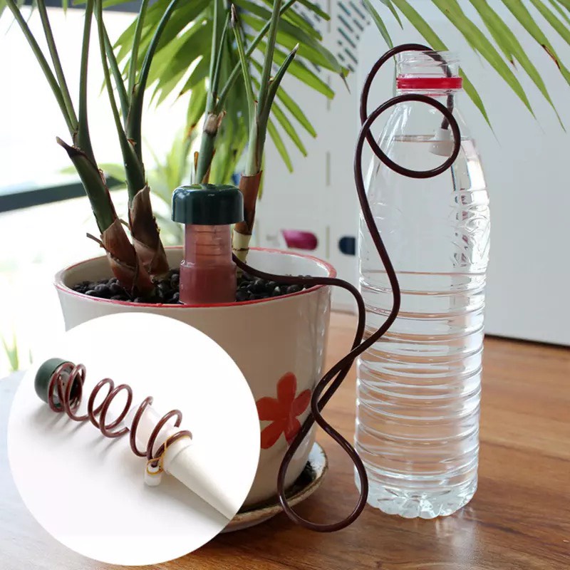 Dụng cụ tưới cây nhỏ giọt tự động -Tưới cây tự động mini - Bộ 2 cái