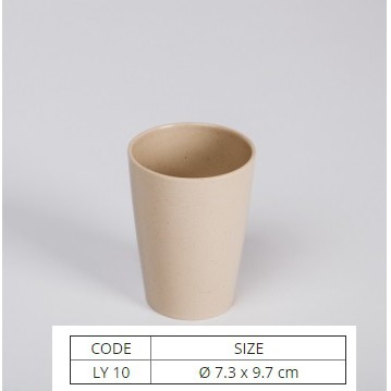 Ly Nhựa Melamine Màu Nâu Cao Câp