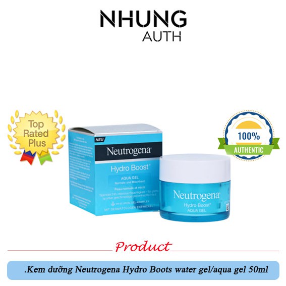 Kem dưỡng Neutrogena Hydro Boots water gel/aqua gel