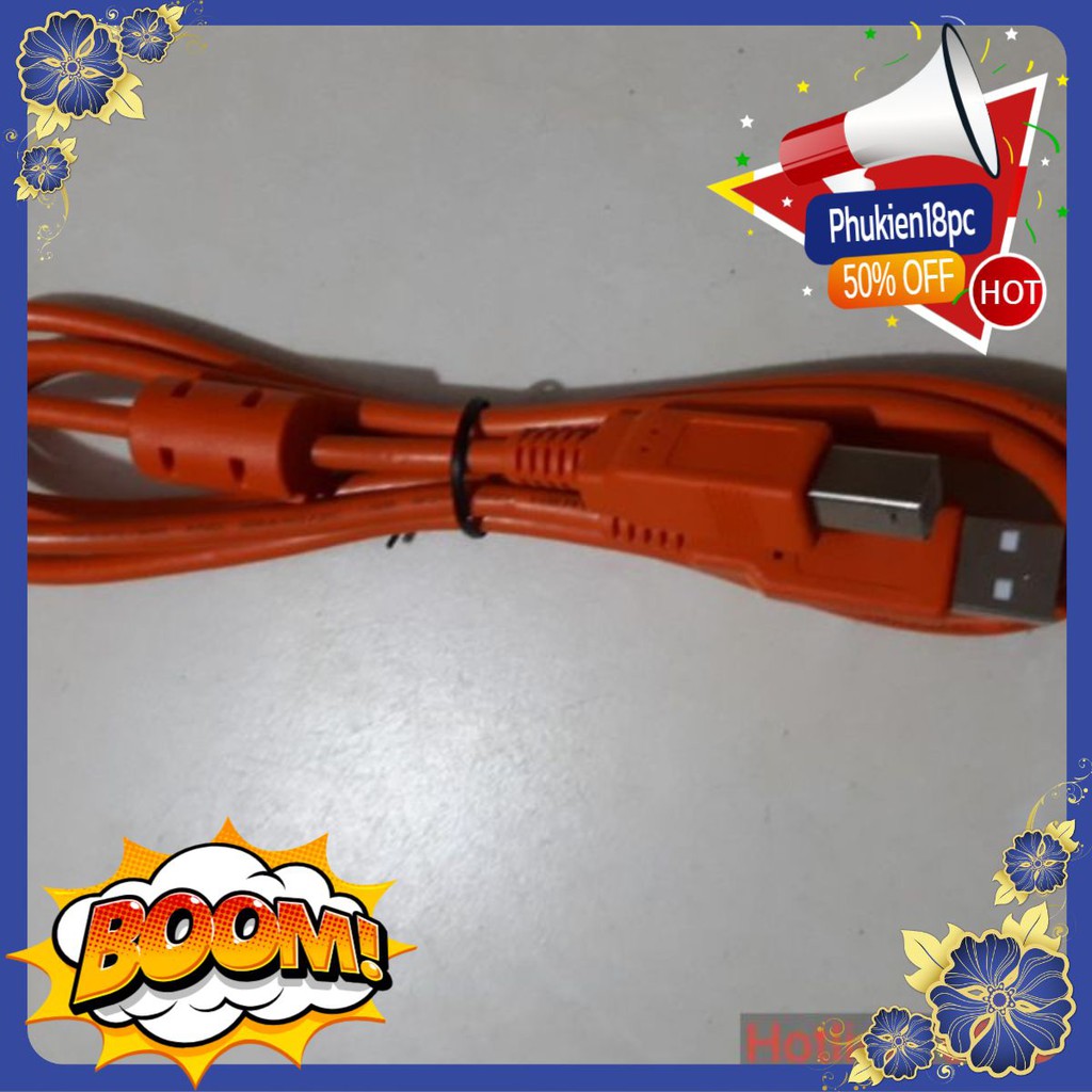 Cáp máy in 1.5m zin