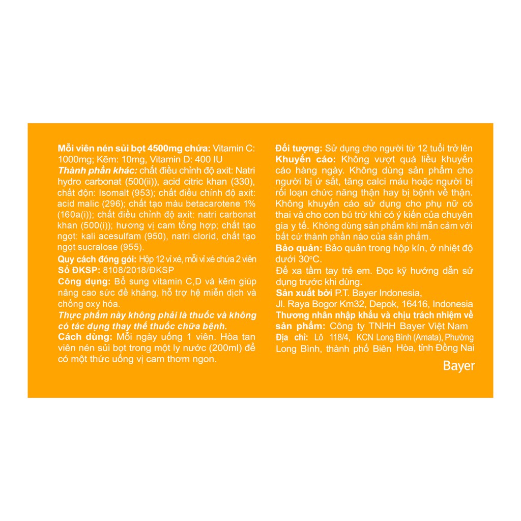 Combo 2 hộp Viên sủi bổ sung Vitamin C, D, và Kẽm Redoxon Triple Action hộp 24 viên - Tặng 1 balo Redoxon cam | BigBuy360 - bigbuy360.vn