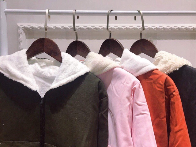 Áo khoác kaki lót lông cực ấm hottrend -HS | BigBuy360 - bigbuy360.vn