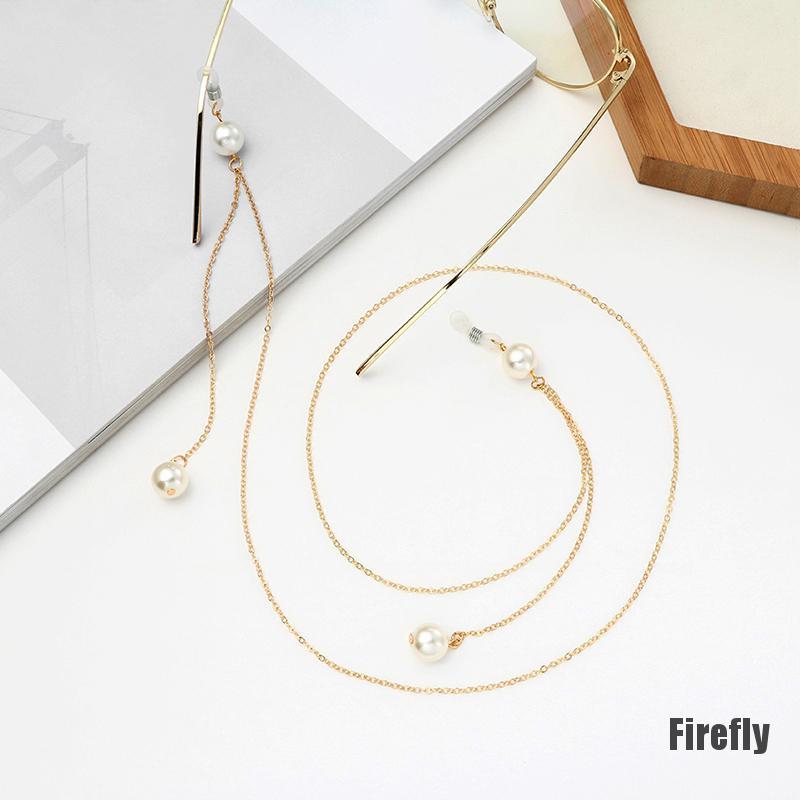 Dây Giữ Mắt Kính Đính Ngọc Trai Nhân Tạo