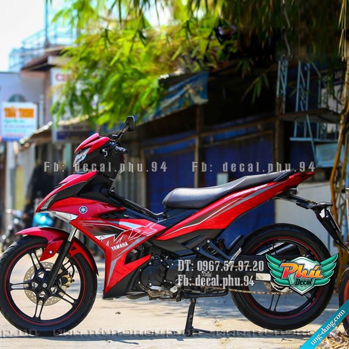 Tem rời Exciter 150 MX 2019 xe đỏ (V)