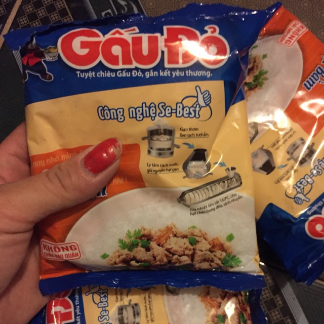Cháo gấu đỏ combo 10 gói