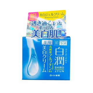(Date 9/22) Kem dưỡng trắng HADA LABO Shiro-jyun Cream 50g (Hộp màu xanh, Bill mua tại siêu thị Nhật ảnh bên cạnh)