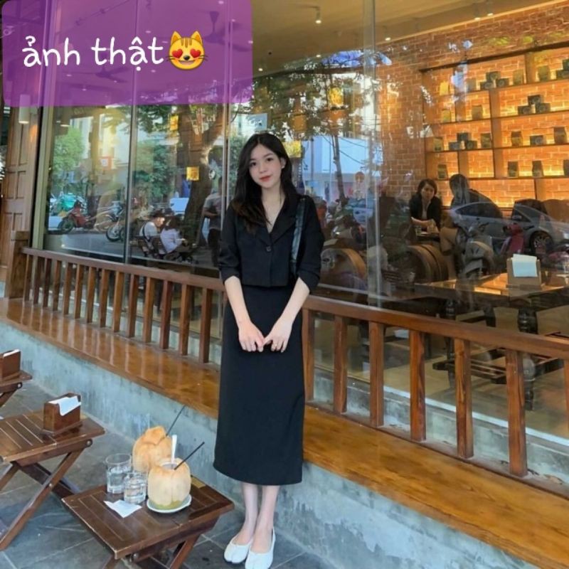 [Mã 44FASHIONSALE382 giảm 10K đơn 50K] Chân váy midi dài dáng A nhẹ cạp khóa xẻ sau, video ảnh thật(sẵn full size)- M11 | BigBuy360 - bigbuy360.vn