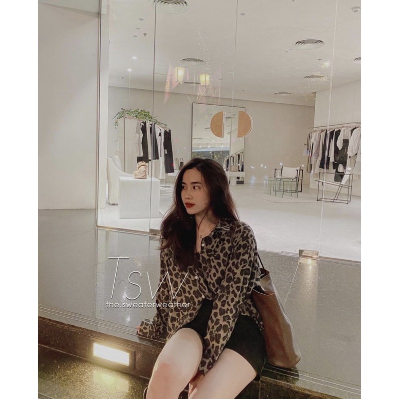 [Mã WASKT304 giảm 15% tối đa 30K đơn 99K] Áo sơ mi voan da báo | BigBuy360 - bigbuy360.vn