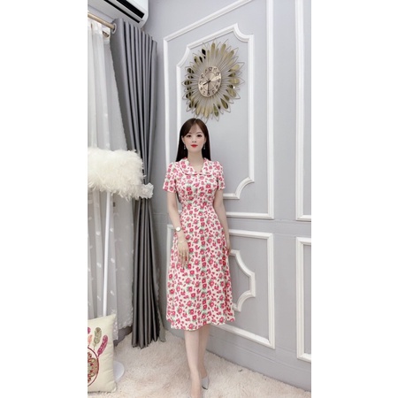 đầm hoa nhí