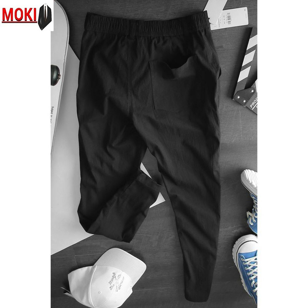 Quần đũi dài nam MOKI ống suông Form Slimfit dáng âu, chất đũi mềm mịn không nhăn xù | BigBuy360 - bigbuy360.vn