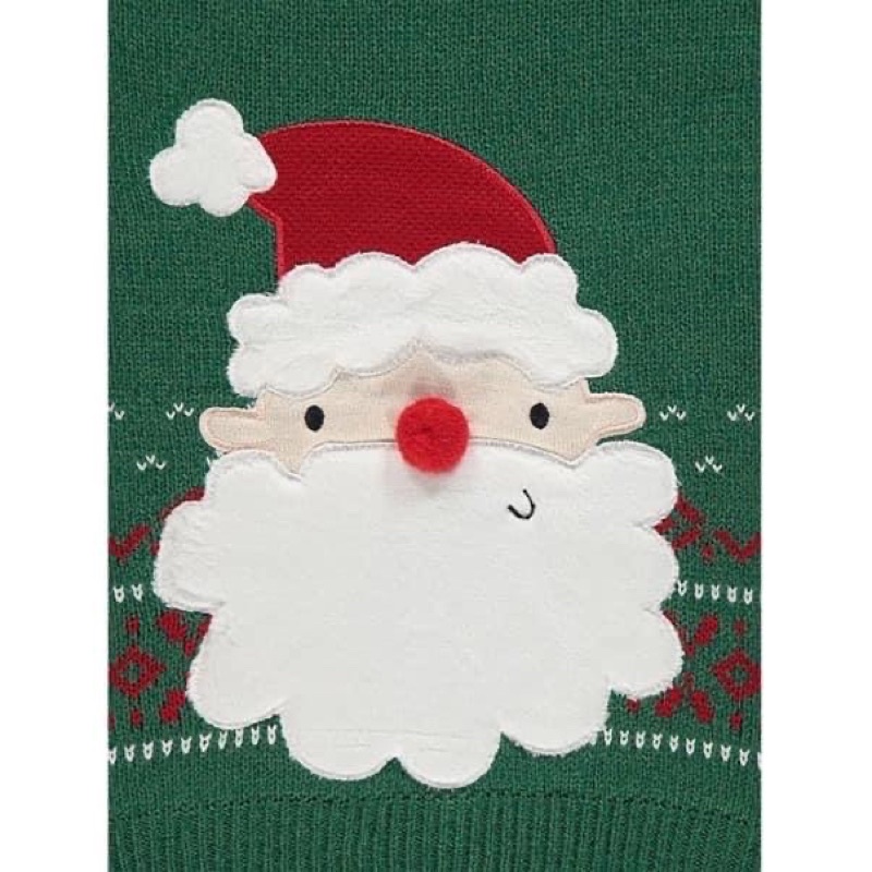 Áo len xanh noel George UK săn sale