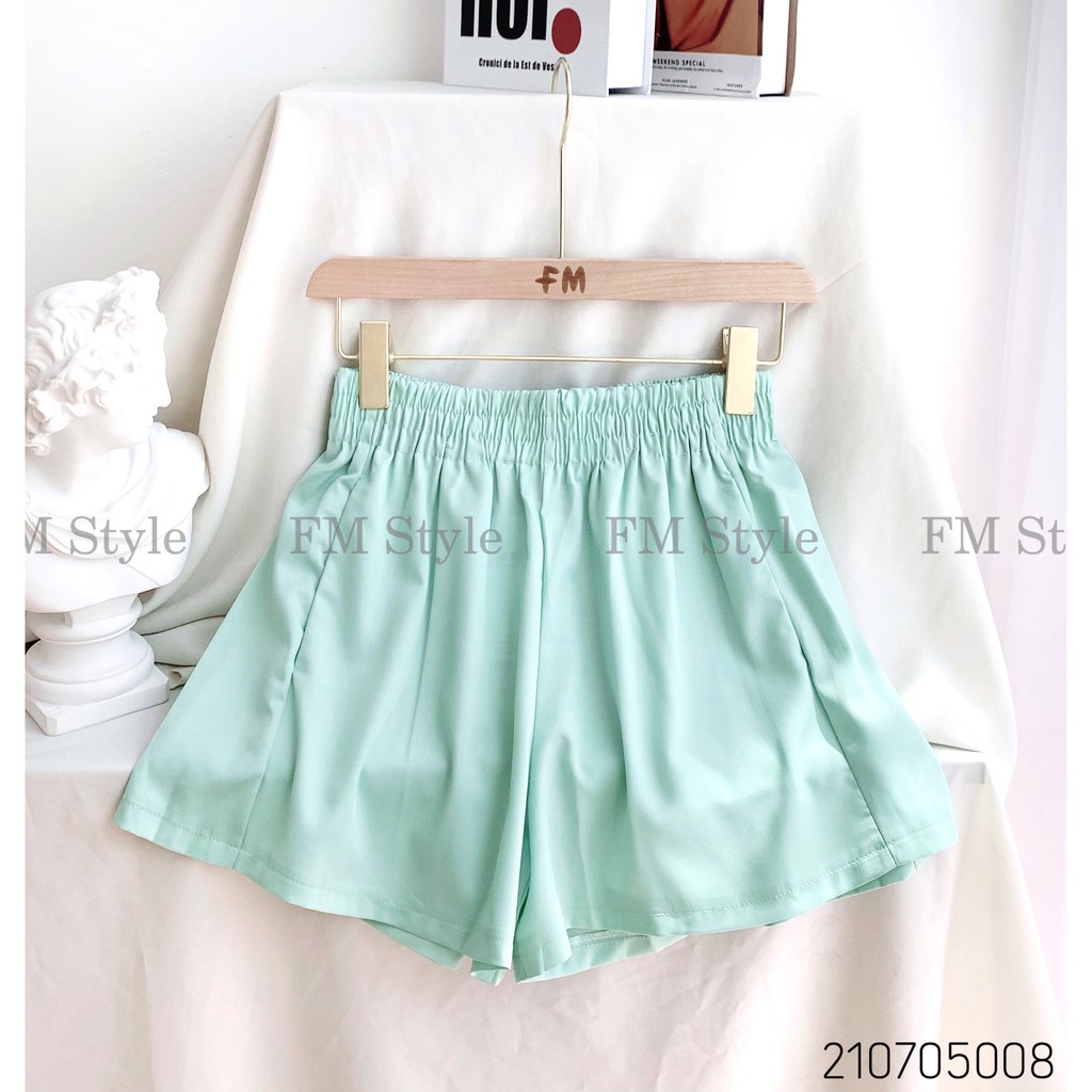 Quần đùi nữ FM Style short mặc nhà chất lụa mềm mại lưng cao nhiều màu siêu xinh  I Fm Style Online 220302515 | BigBuy360 - bigbuy360.vn