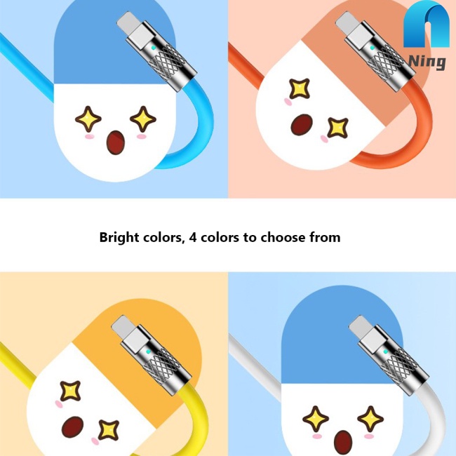 Dây Cáp Sạc Nhanh Usb Type-c 120w 6a Bằng Silicon Cho Iphone