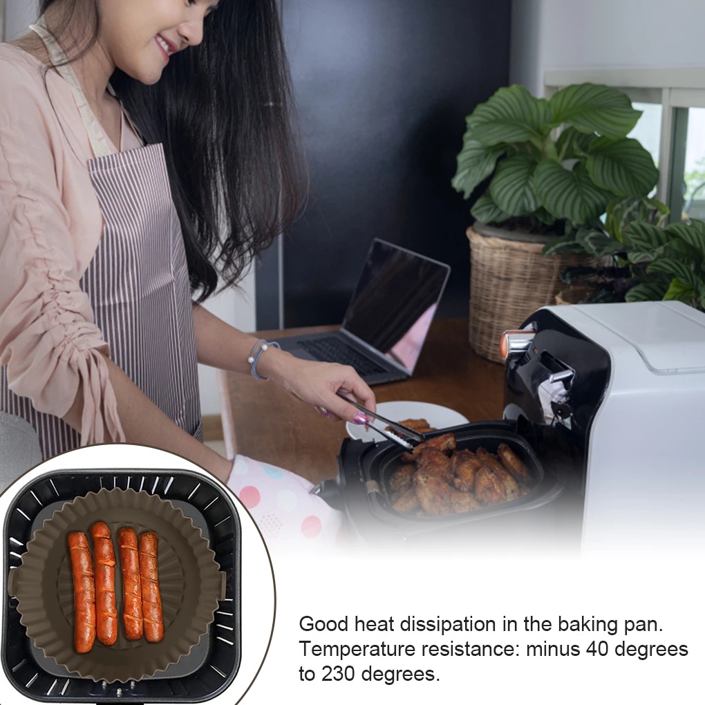 Tấm Lót Nồi Hấp Bằng Silicone Chống Dính Đa Năng Tiện Dụng