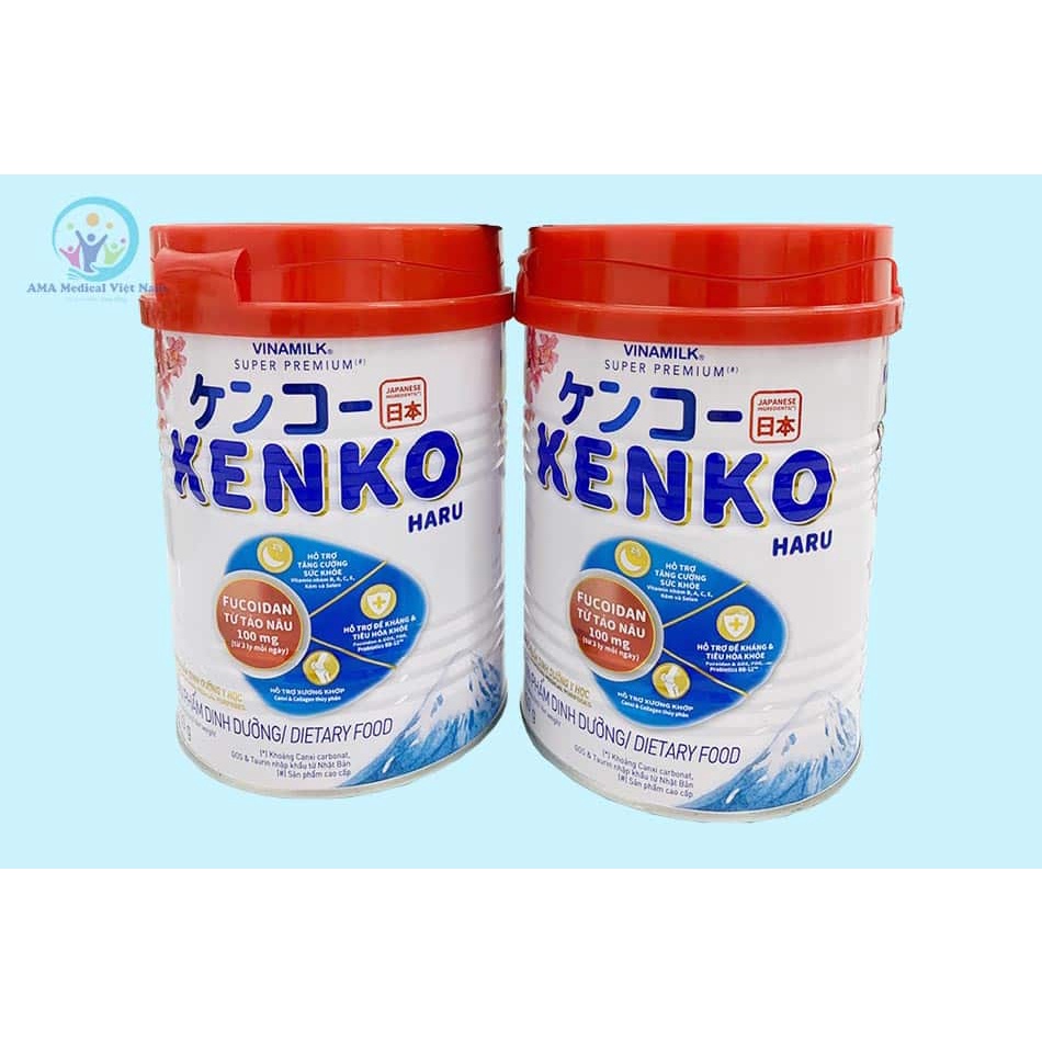 Sữa bột kenko haru 850g date mới