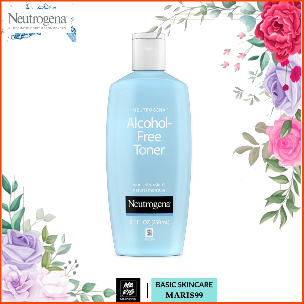 Nước cân bằng Neutrogena Alcohol - Free Toner (250mL)