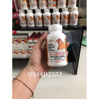 GALLOMIN thuốc gà đá 100vien