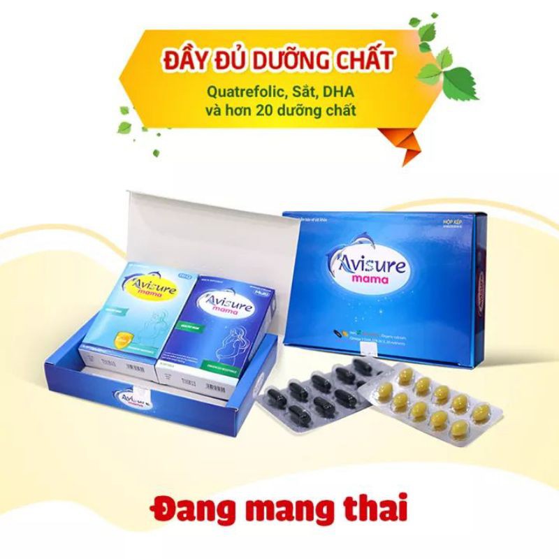 Avisure mama - vitamin tổng hợp cho mẹ bầu