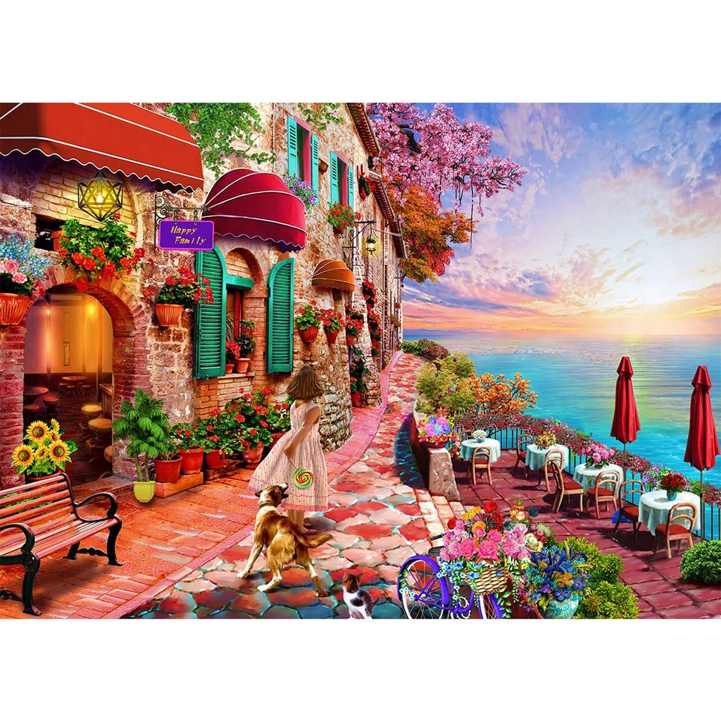 [Deal Hot] Tranh 1000 Mảnh Ghép Giấy Bồi Cao Cấp KT 70x50 cm/Puzzle 1000 Mảnh/Tranh Ghép Hình Cho Bé Từ 7 Tuổi