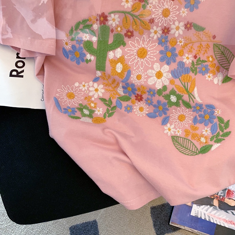 NRVP Áo Thun Tay Ngắn Cổ Tròn Thời Trang Mùa Hè Phong Cách Hàn Quốc 2022 Cho Nam Và Nữ