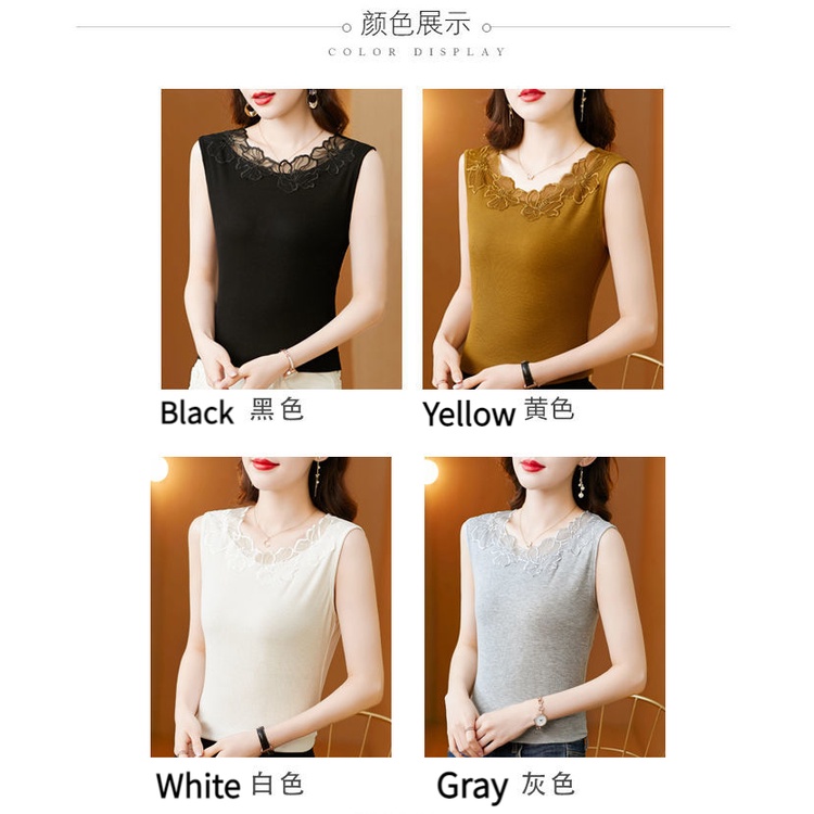 Áo Hai Dây Phối Ren Form Ôm Thời Trang Mùa Hè